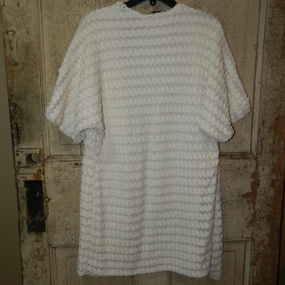 Forever 21 Lined Open Front Lace Cardigan Size L (NN-3) - Picture 4 of 4
